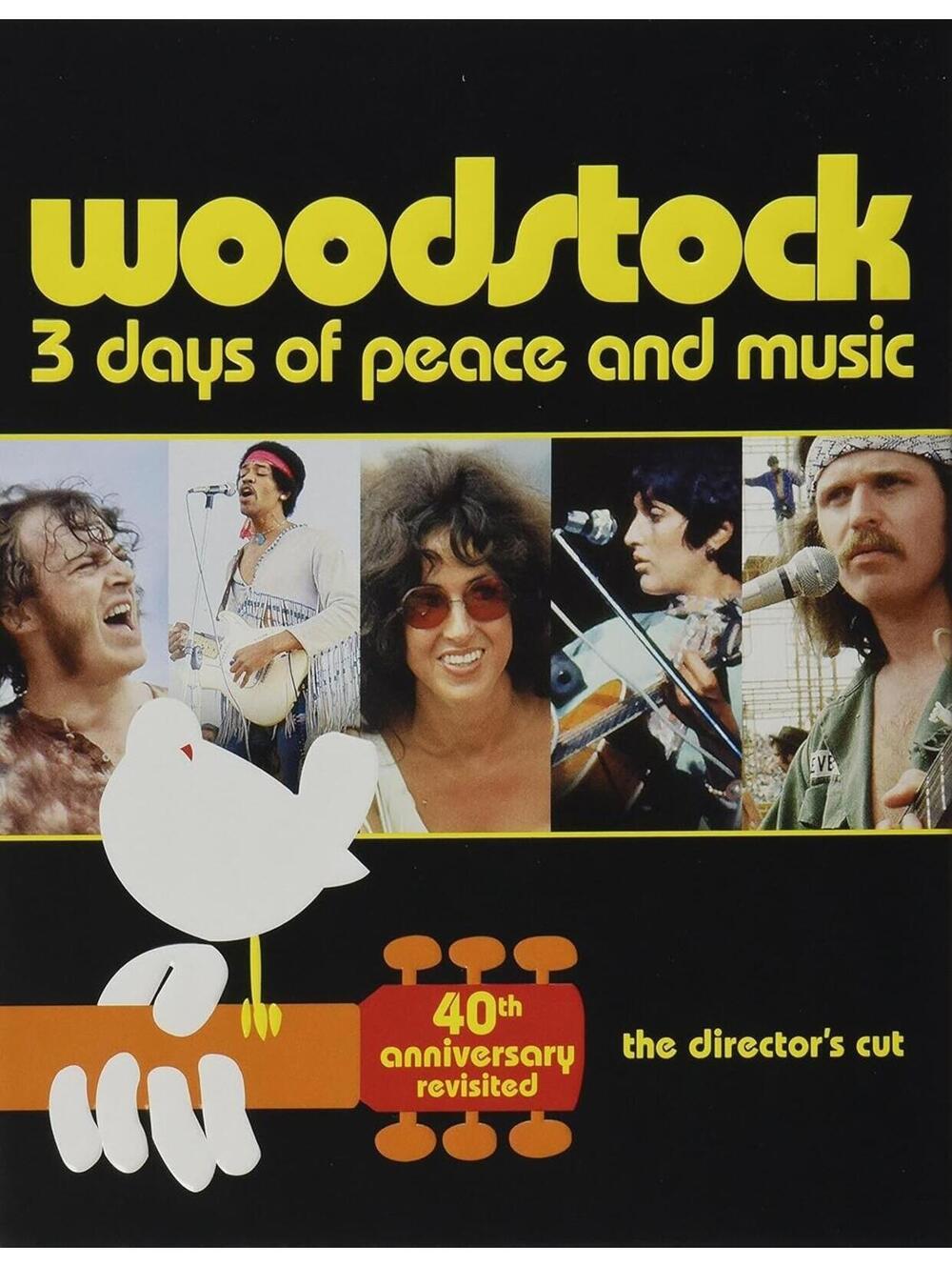 Woodstock: Three Days of Peace & Music (Blu-ray Disc, 2014) - SEALED